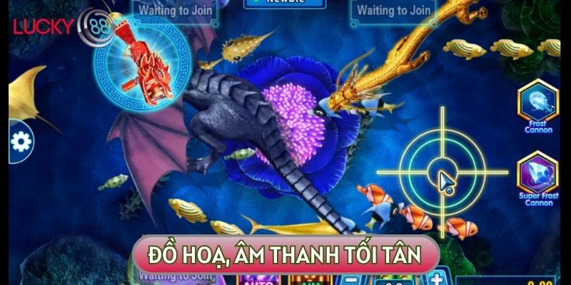 Điểm mạnh lớn nhất của game Bắn cá ăn xu đó là đồ hoạ và âm thanh