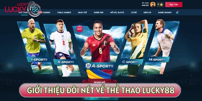 Thể thao LUCKY88 là sân chơi lý tưởng của hàng triệu cược thủ