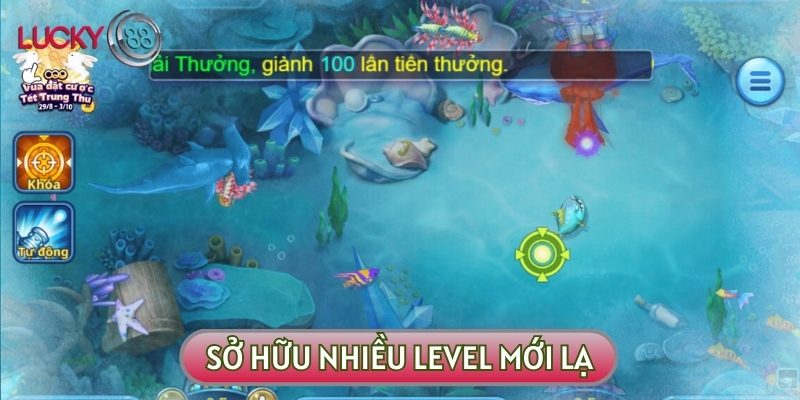 Bắn cá đổi thưởng 3D ngày nay cung cấp rất nhiều phòng game mới lạ